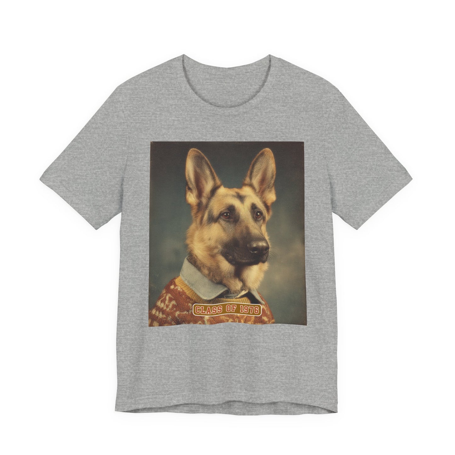 German Shepherd "Class of 1976" T-shirt