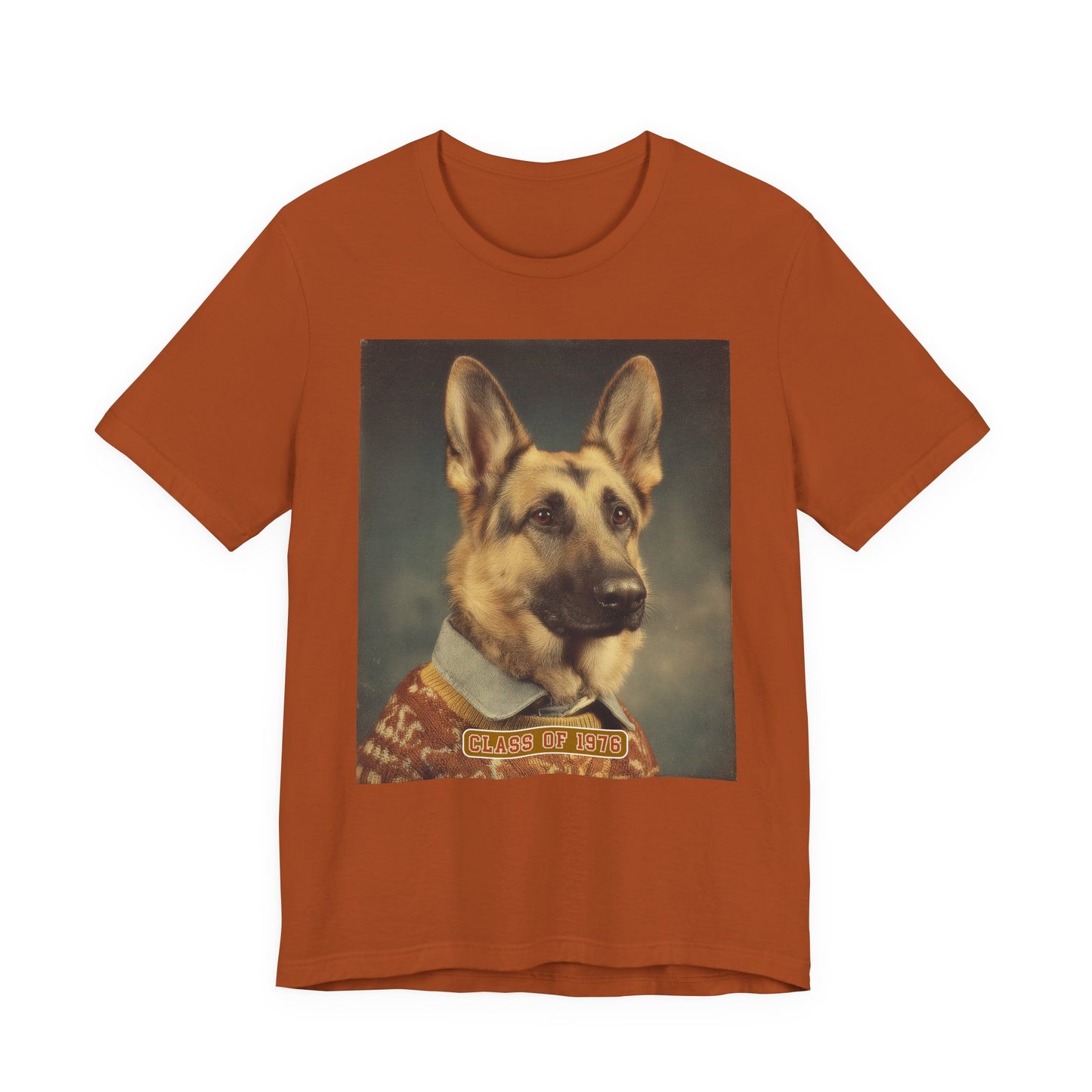 German Shepherd "Class of 1976" T-shirt