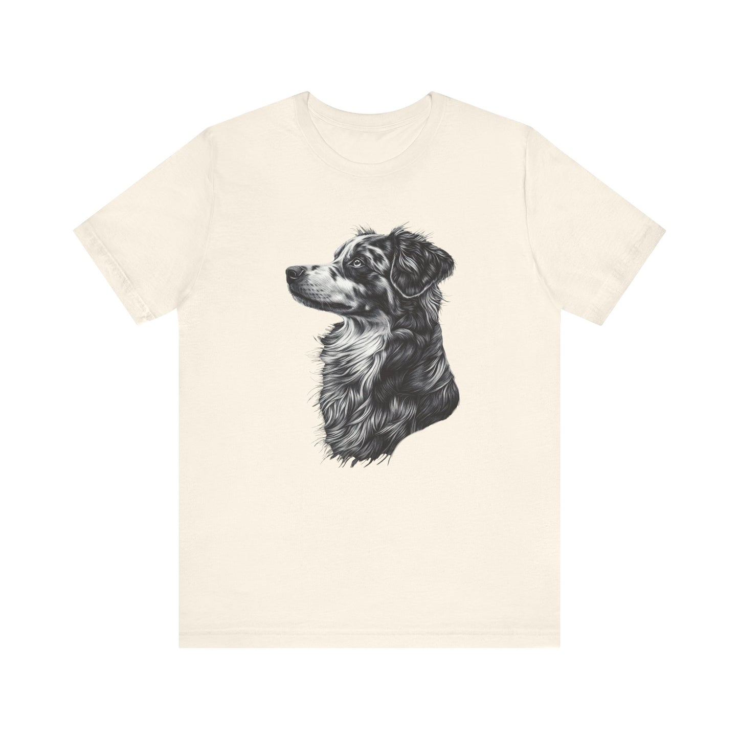 Australian Shepherd "Noir & Blanc" T-shirt