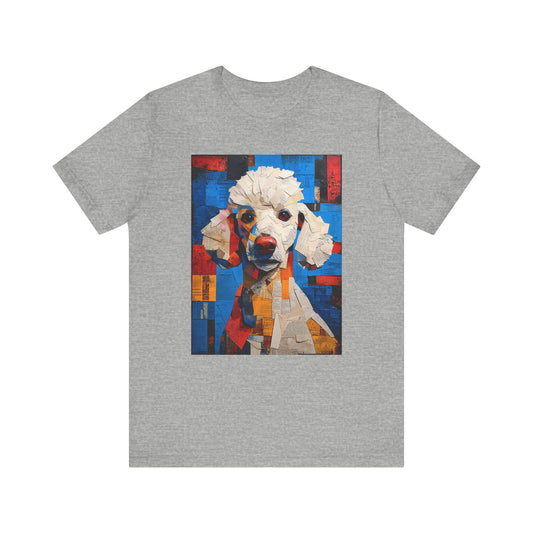 French Poodle "Mosaic Mutt" T-shirt