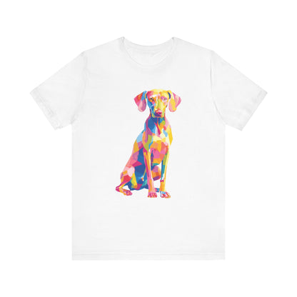 Weinmaraner "Colorful Canine" T-shirt