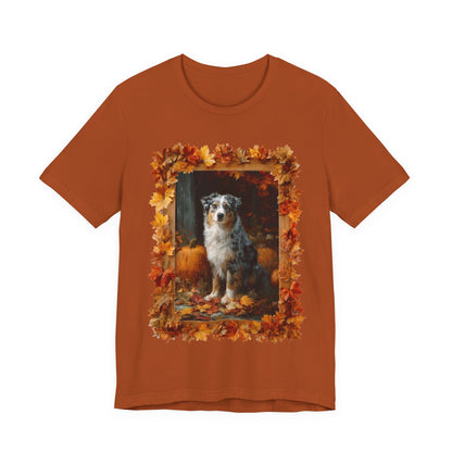 Australian Shepherd "Pumpkin Pup" T-shirt