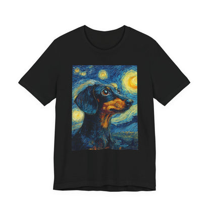 Dachshund "Starry Night" T-shirt