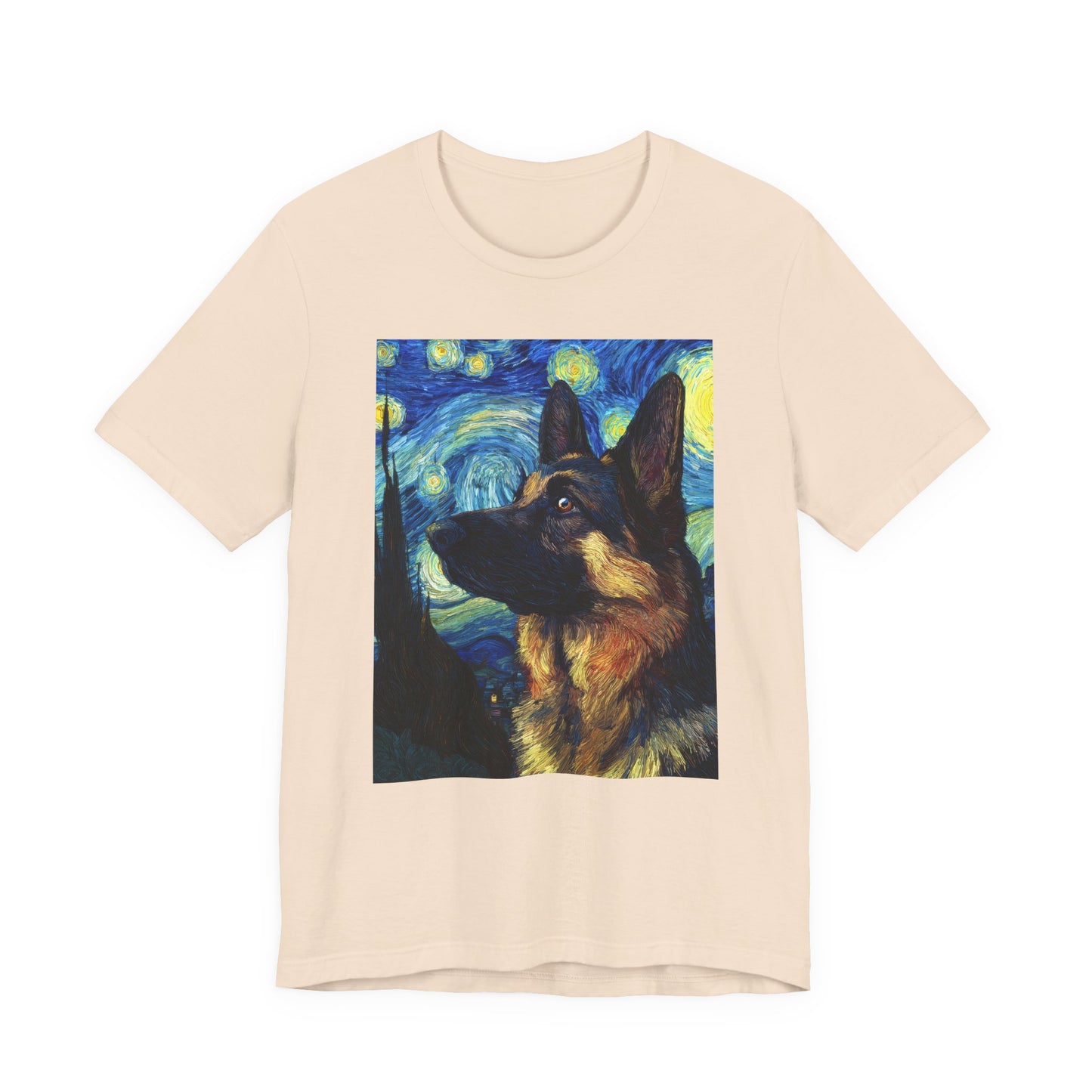 German Shepherd "Starry Night" T-shirt