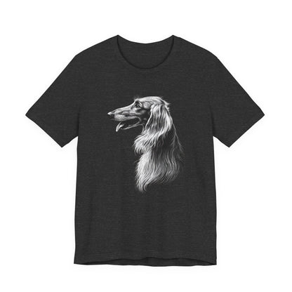 Afghan Hound "Noir & Blanc" T-shirt