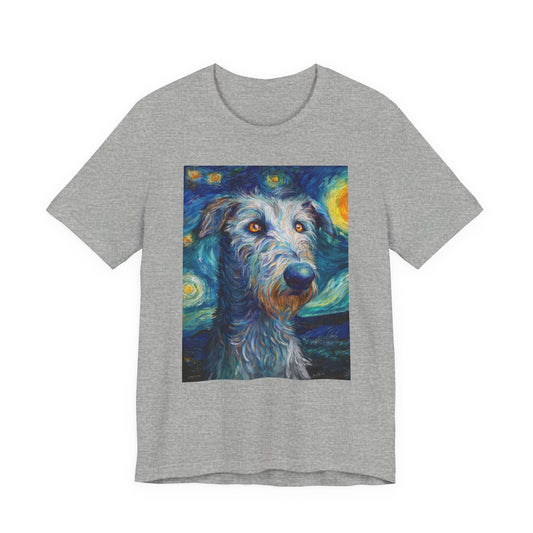 Irish Wolfhound "Starry Night" T-shirt