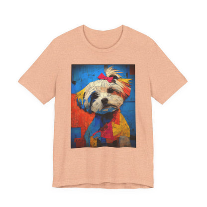 Maltese "Mosaic Mutt" T-shirt