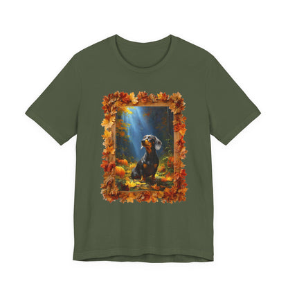Dachshund "Pumpkin Pup" T-shirt