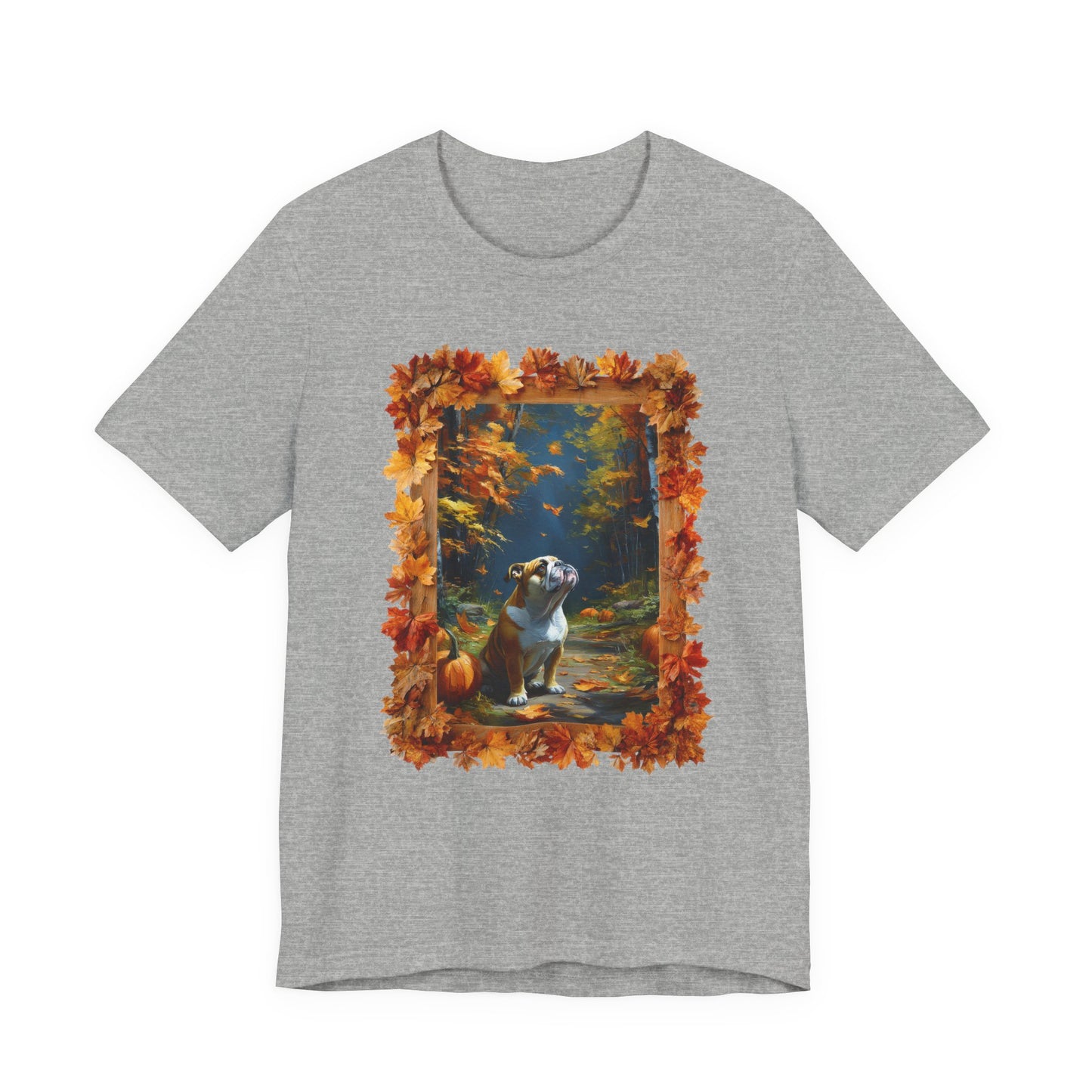 English Bulldog "Pumpkin Pup" T-shirt