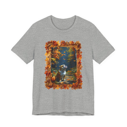 English Bulldog "Pumpkin Pup" T-shirt