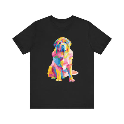 Tibetan Mastiff "Colorful Canine" T-shirt