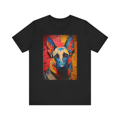 German Shepherd "Mosaic Mutt" T-shirt