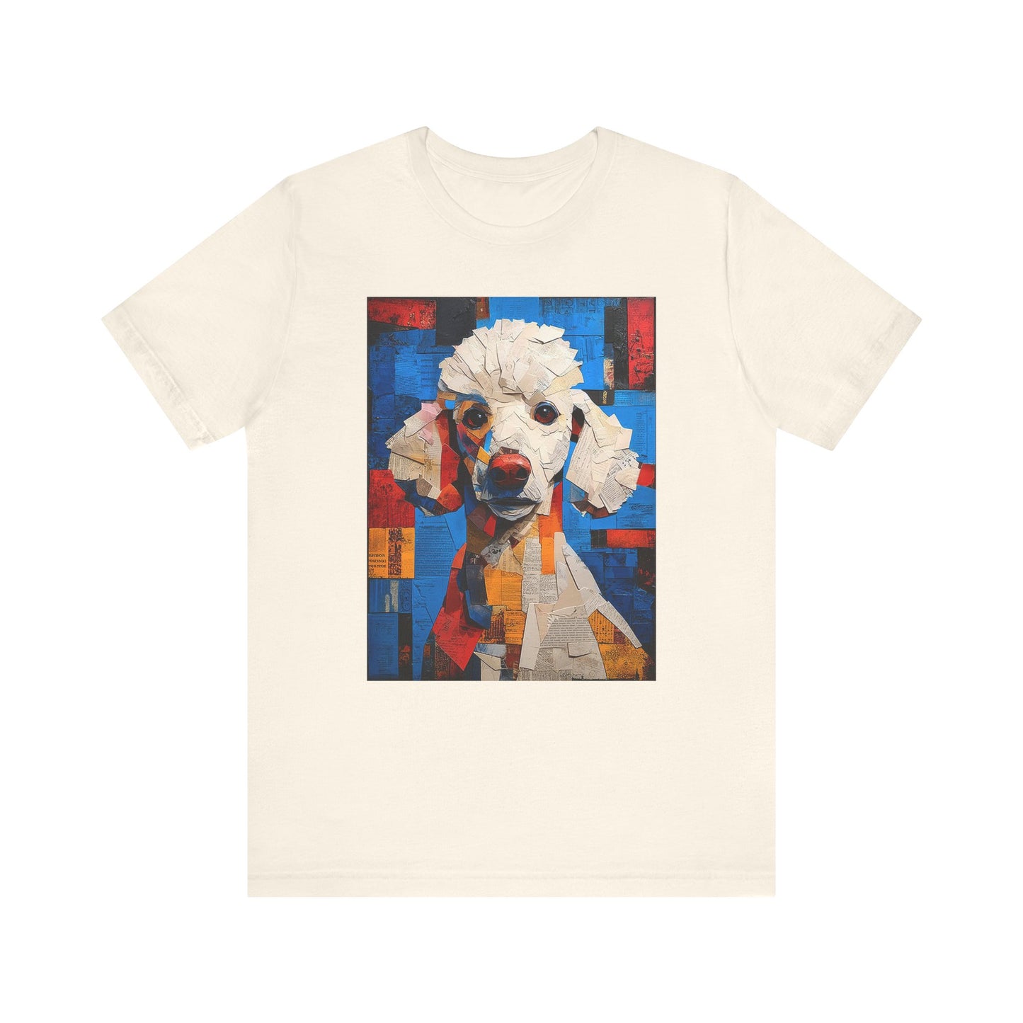 French Poodle "Mosaic Mutt" T-shirt