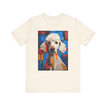 French Poodle "Mosaic Mutt" T-shirt