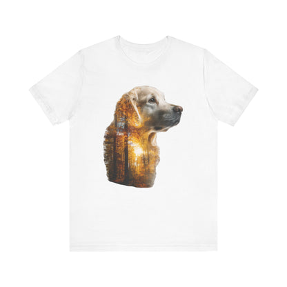 Golden Retriever "Forest Minded" T-shirt