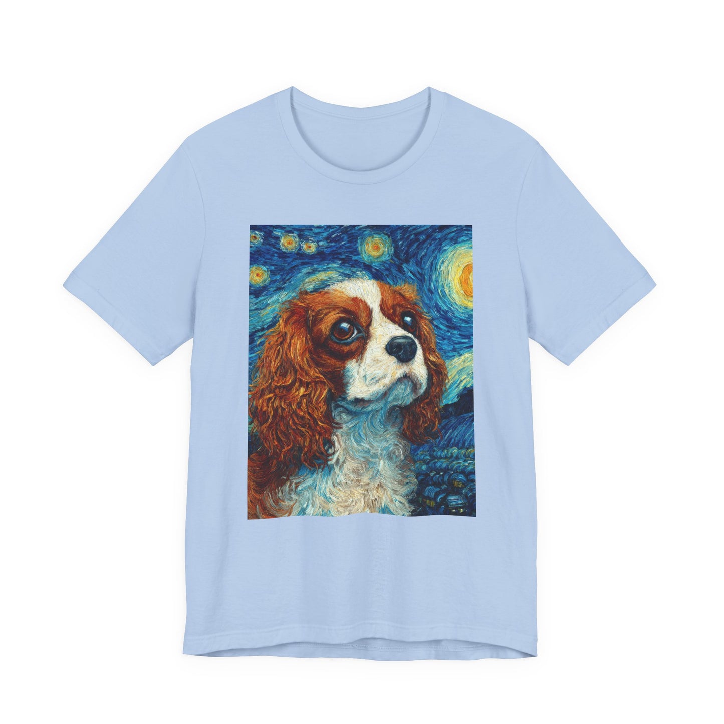 Cavalier King Charles Spaniel "Starry Night" T-shirt