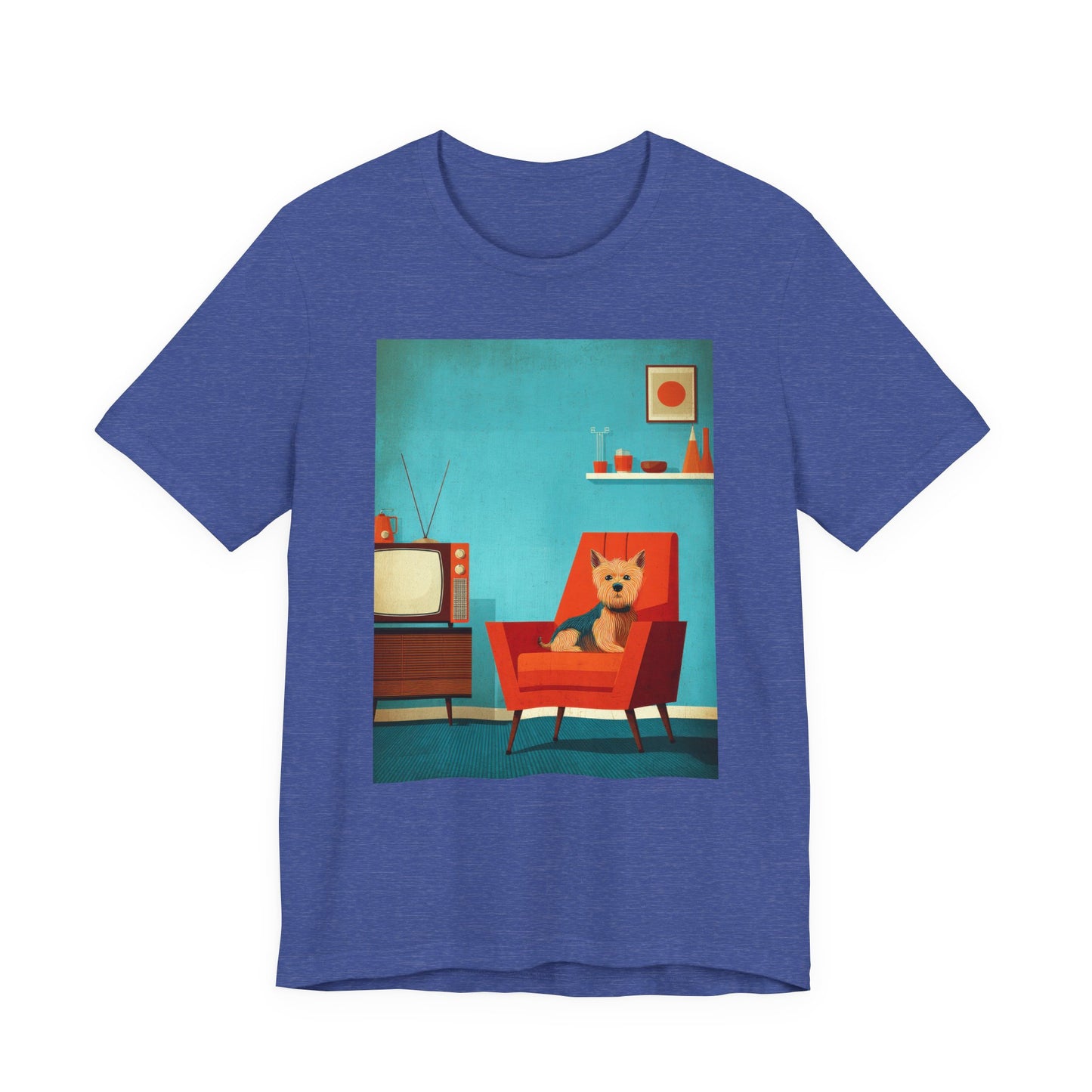 Yorkshire Terrier "Mid-Century Doggo" T-shirt