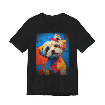 Maltese "Mosaic Mutt" T-shirt