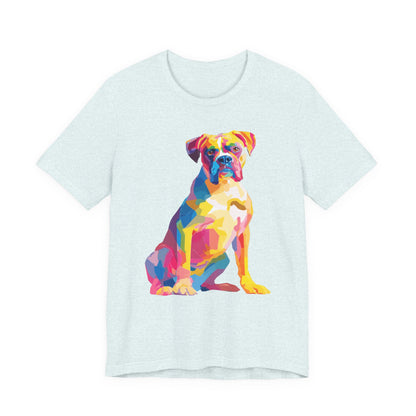 Boxer "Colorful Canine" T-shirt