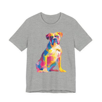 Boxer "Colorful Canine" T-shirt