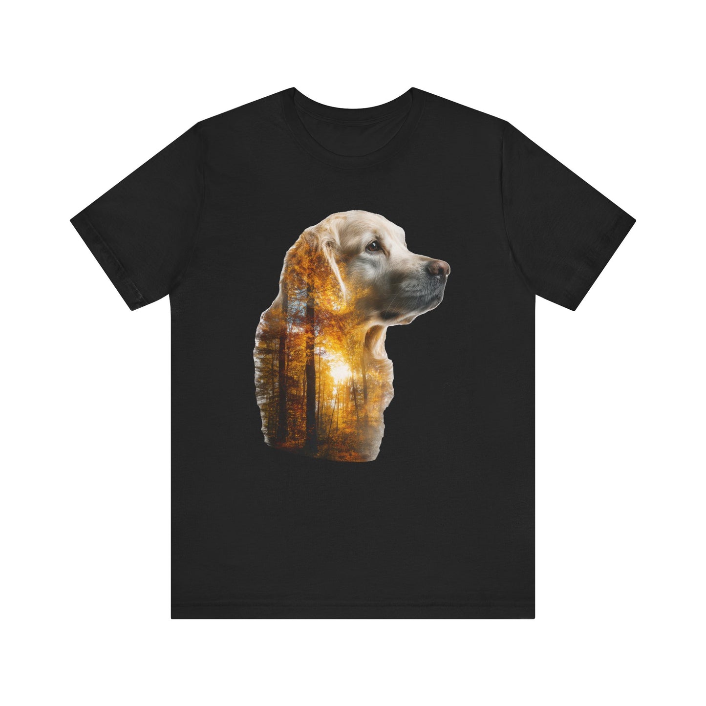 Golden Retriever "Forest Minded" T-shirt