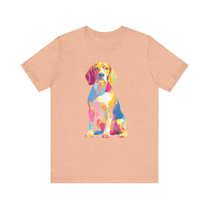 Beagle "Colorful Canine" T-shirt