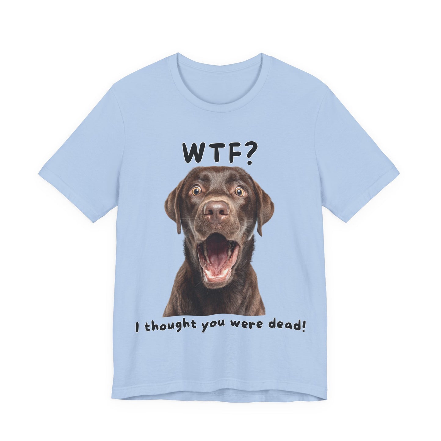 Labrador Retriever "WTF?" T-shirt