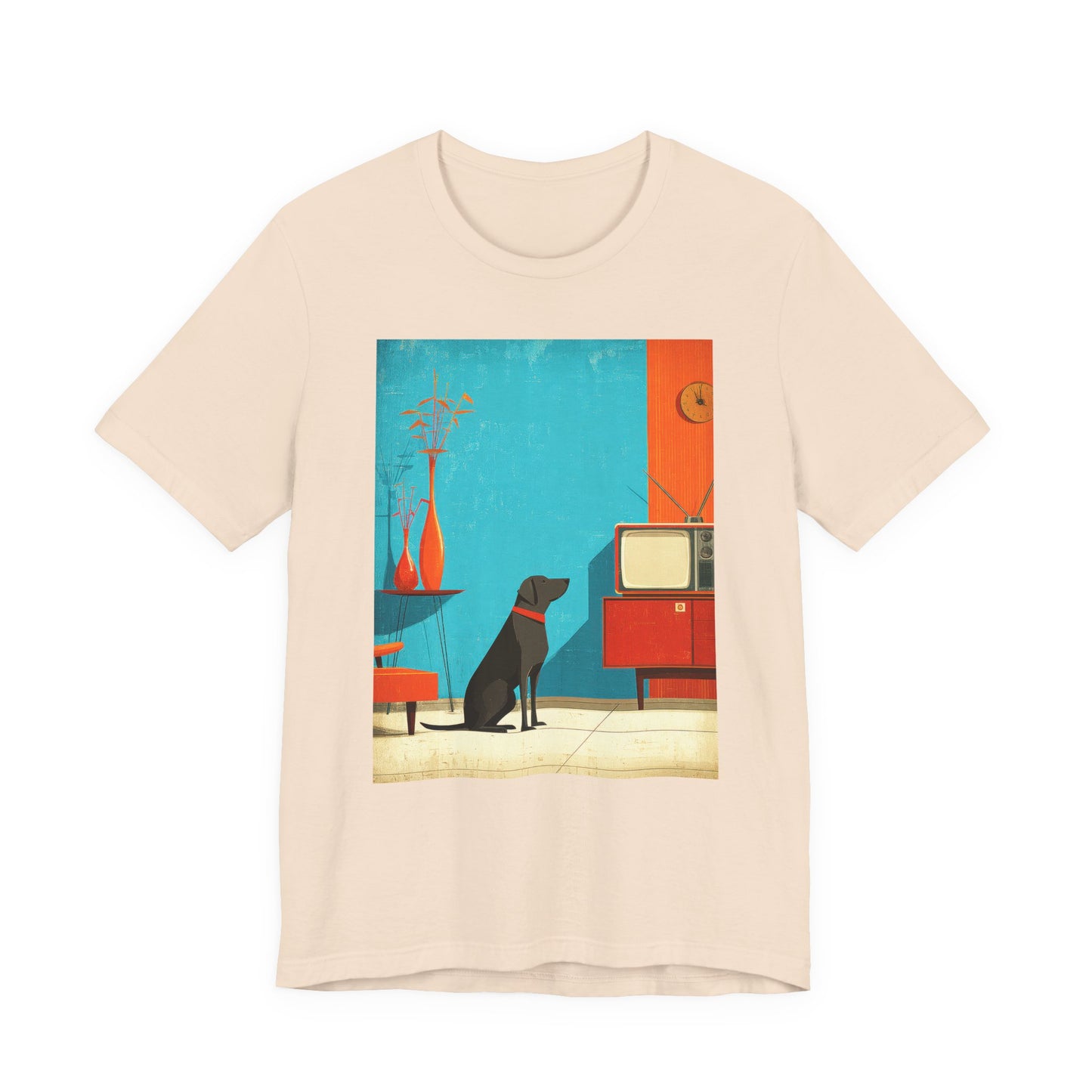 Labrador Retriever "Mid-Century Doggo" T-shirt