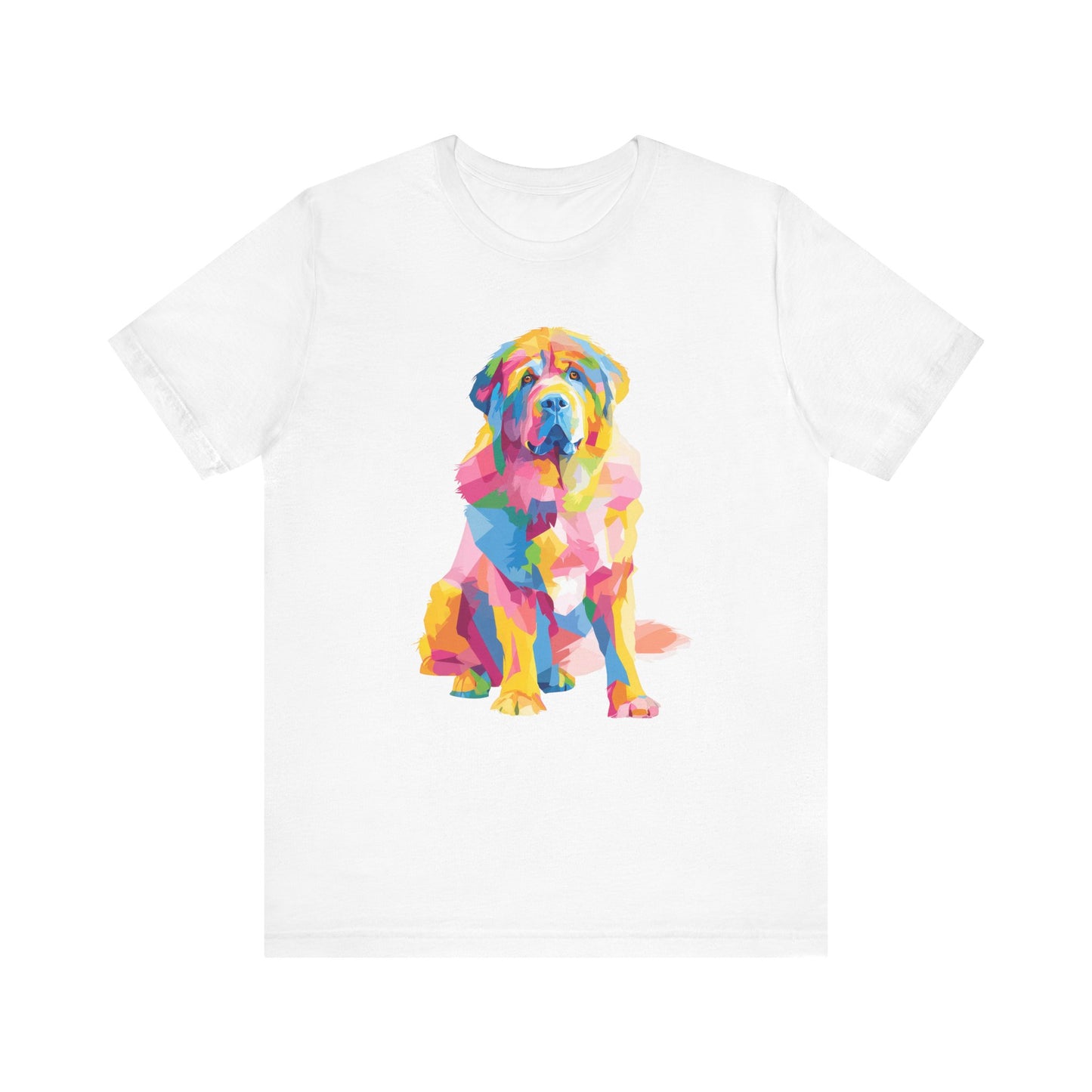 Tibetan Mastiff "Colorful Canine" T-shirt