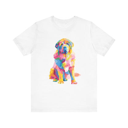 Tibetan Mastiff "Colorful Canine" T-shirt