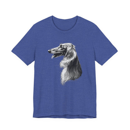 Afghan Hound "Noir & Blanc" T-shirt