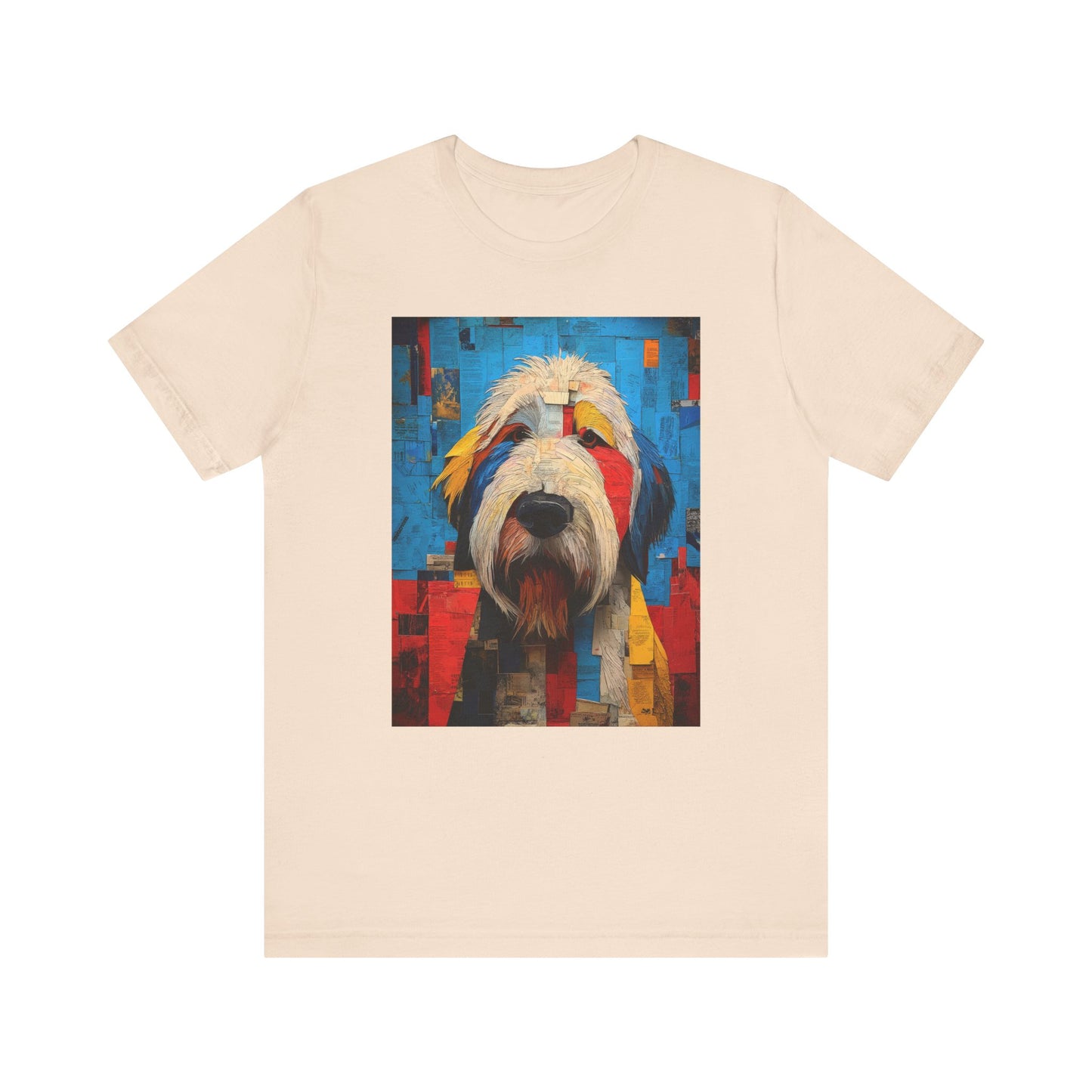 English Sheepdog "Mosaic Mutt" T-shirt