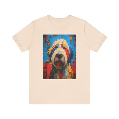 English Sheepdog "Mosaic Mutt" T-shirt