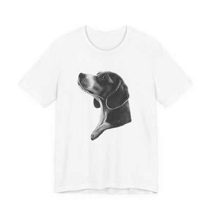 Beagle "Noir & Blanc" T-shirt