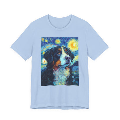 Bernese Mountain Dog "Starry Night" T-shirt