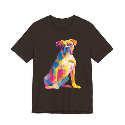Boxer "Colorful Canine" T-shirt