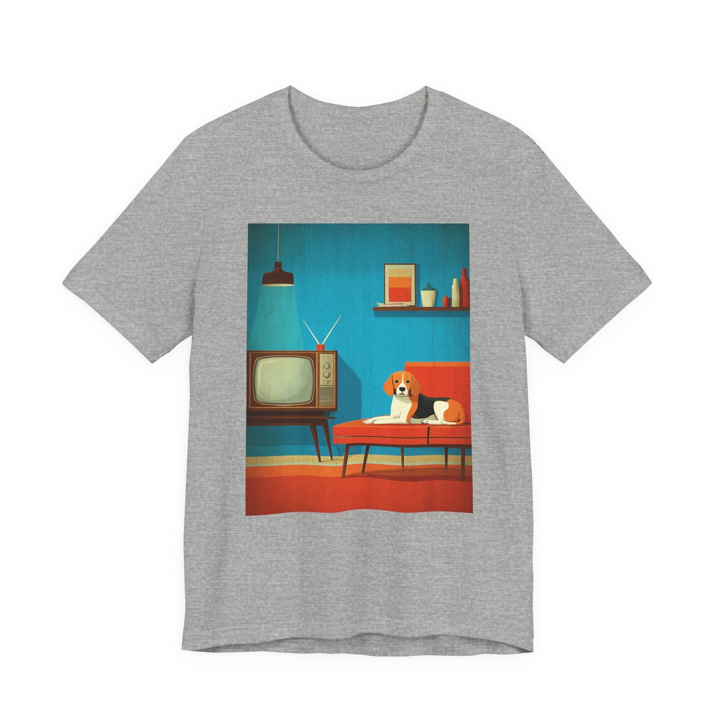 Beagle "Mid-Century Doggo" T-shirt