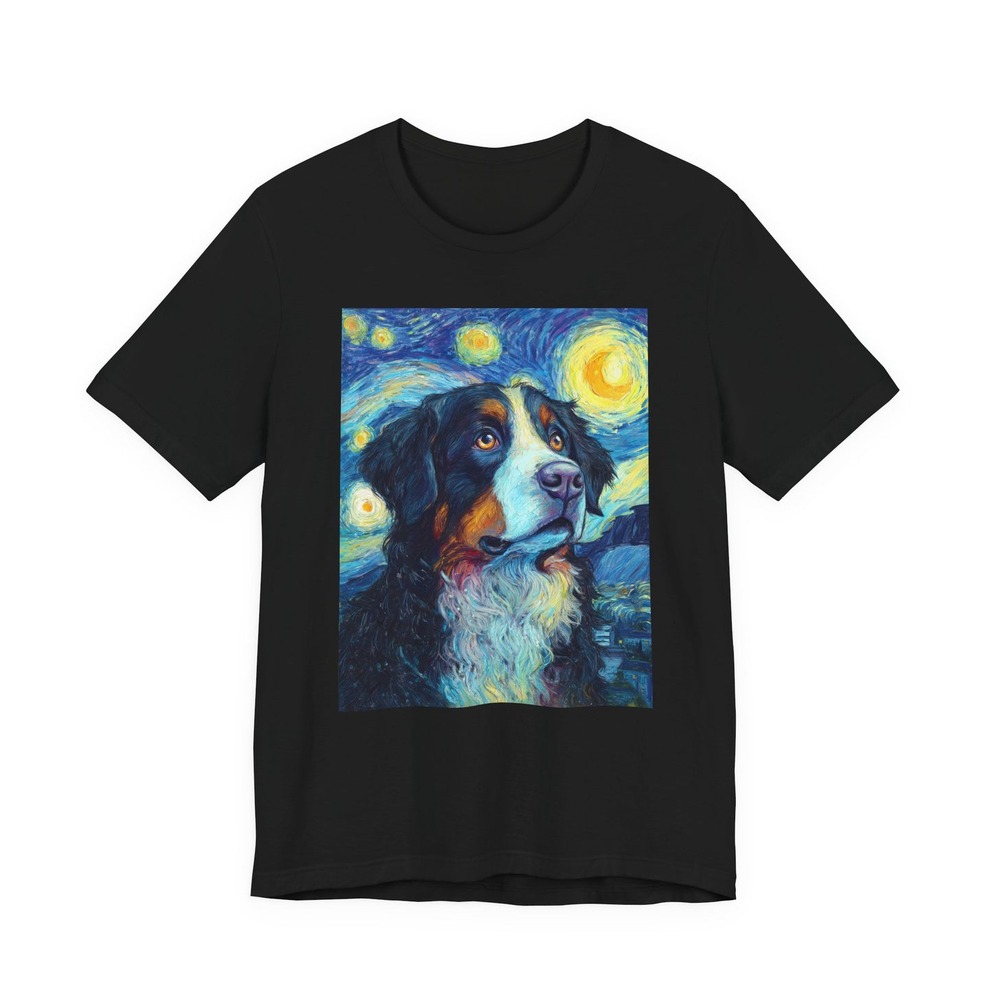 Bernese Mountain Dog "Starry Night" T-shirt