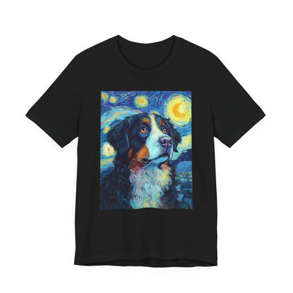 Bernese Mountain Dog "Starry Night" T-shirt