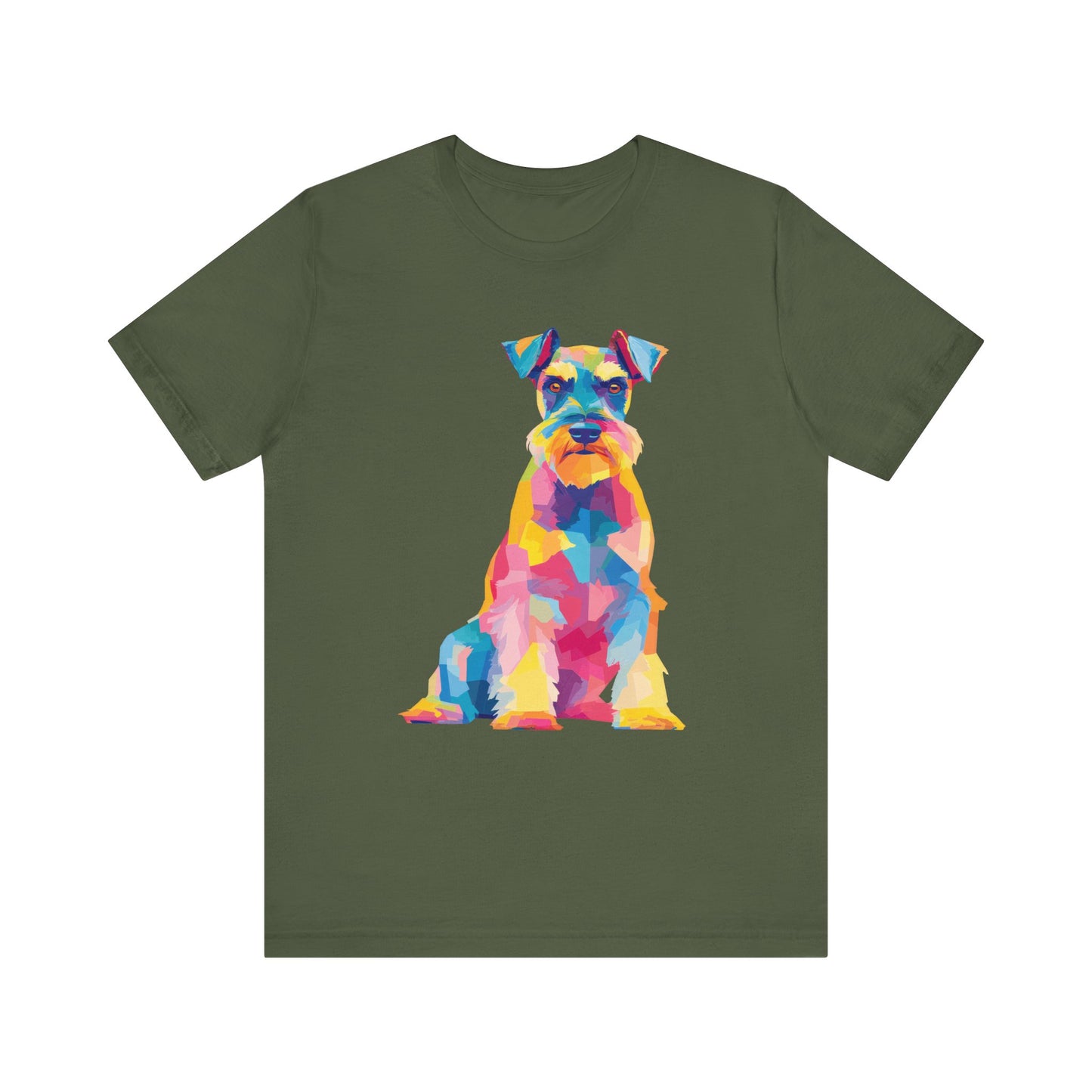 Giant Schnauzer "Colorful Canine" T-shirt
