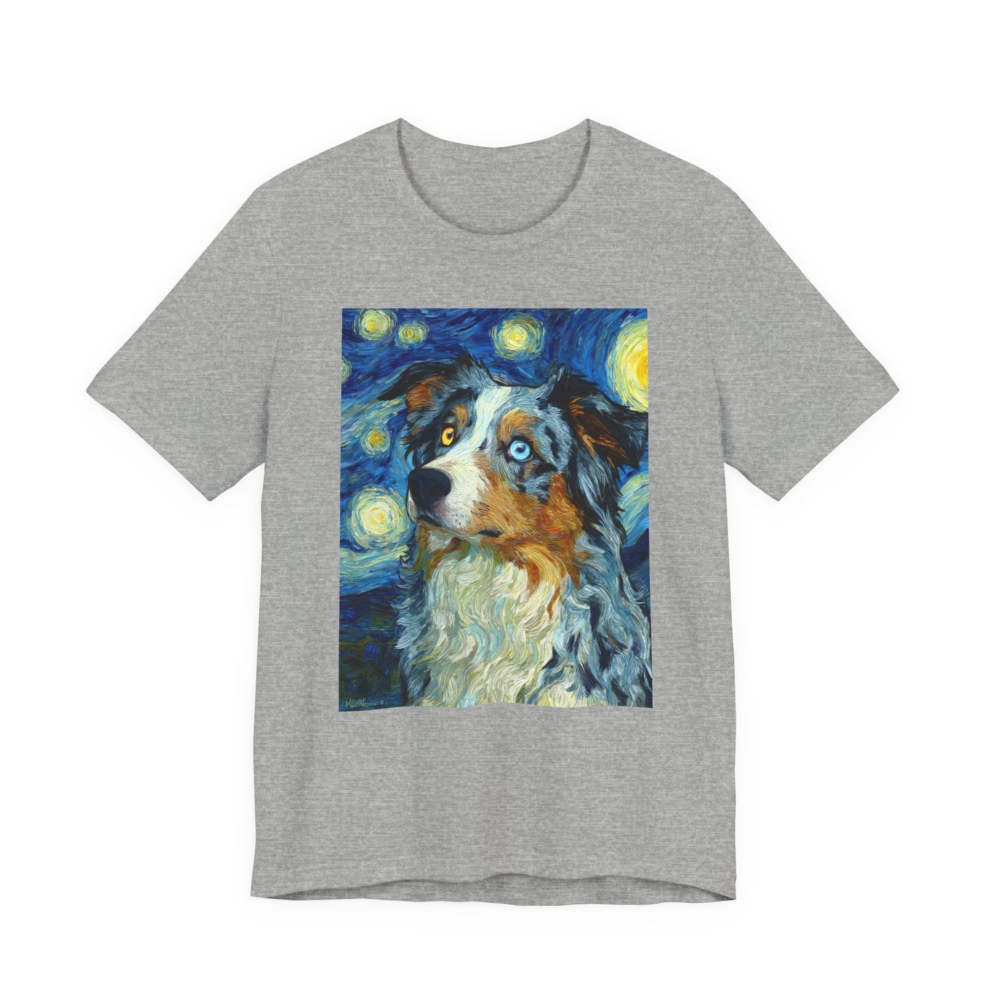 Australian Shepherd "Starry Night" T-shirt