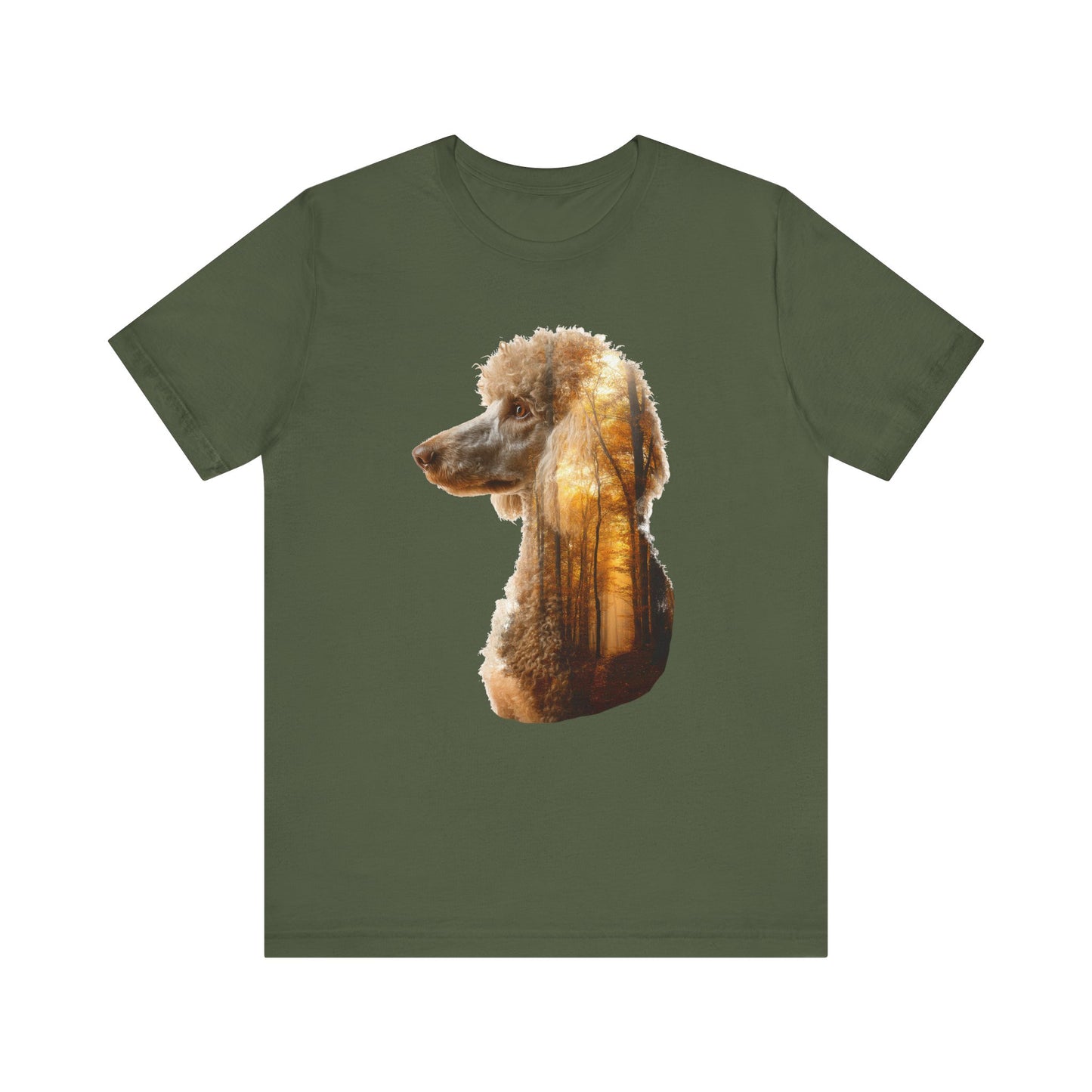 French Poodle "Forest Minded" T-shirt