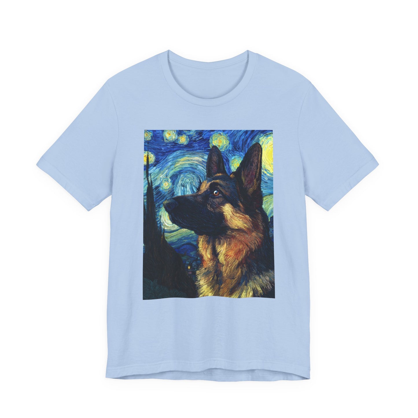 German Shepherd "Starry Night" T-shirt