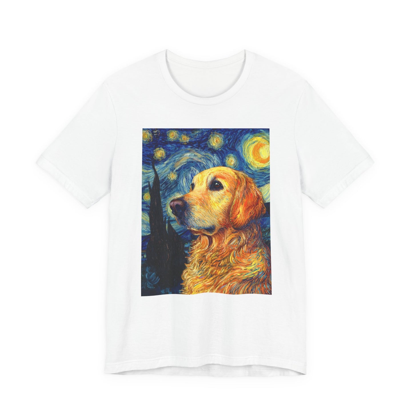 Golden Retriever "Starry Night" T-shirt