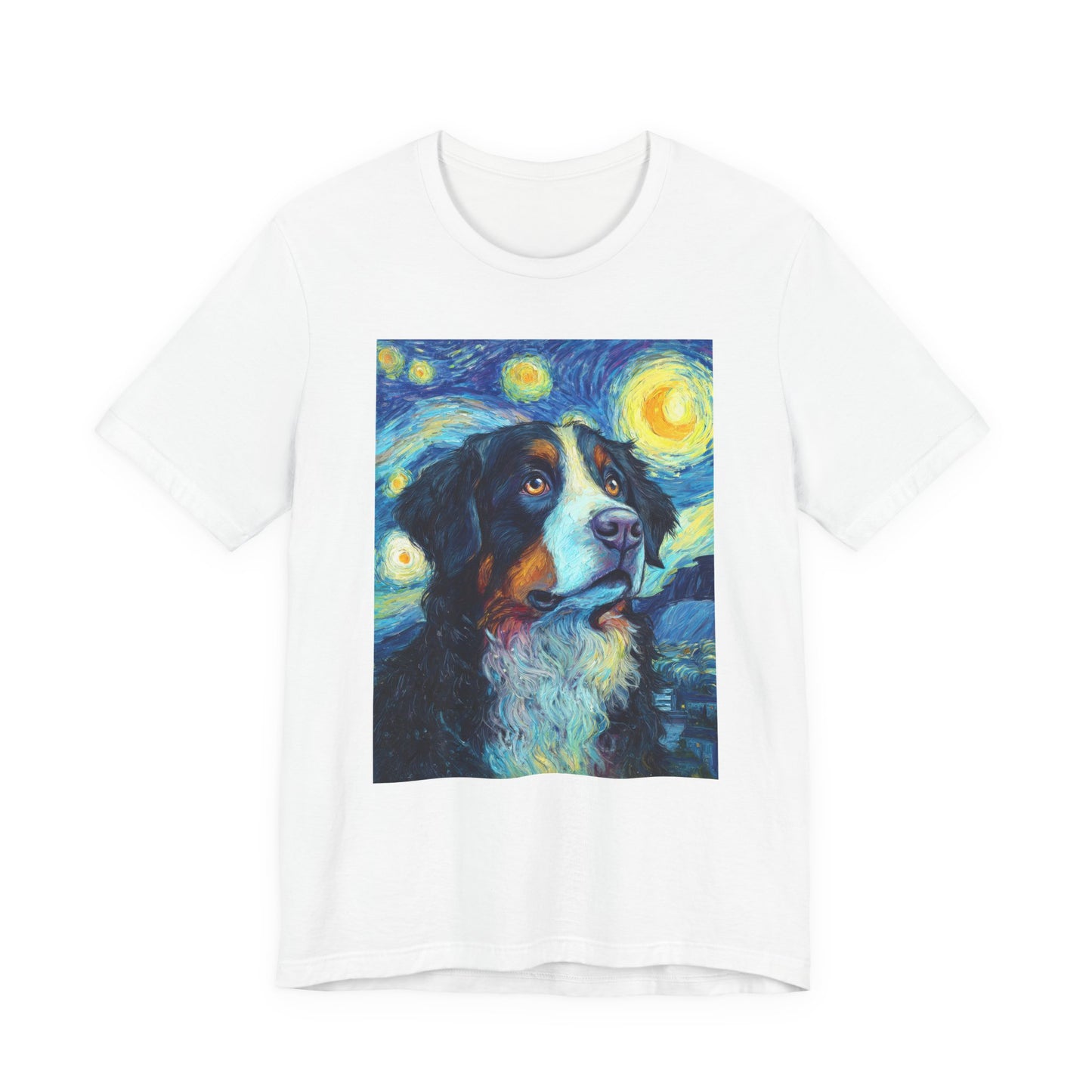 Bernese Mountain Dog "Starry Night" T-shirt
