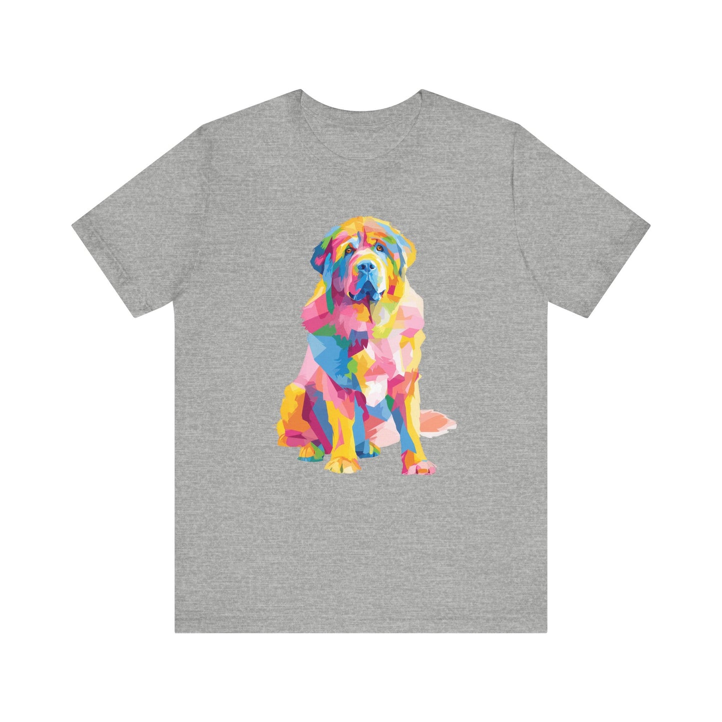 Tibetan Mastiff "Colorful Canine" T-shirt