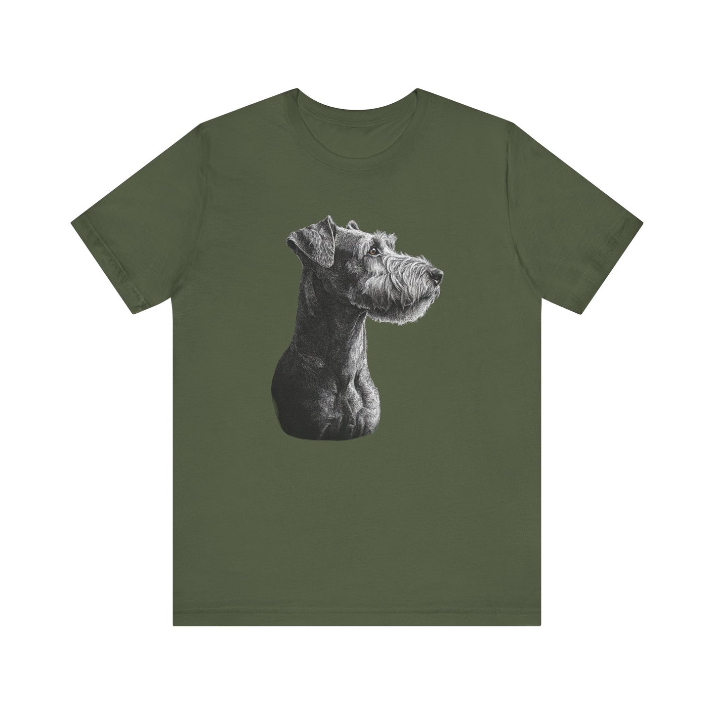 Airedale Terrier "Noir & Blanc" T-shirt
