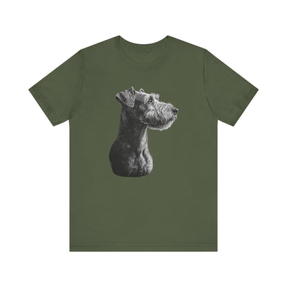 Airedale Terrier "Noir & Blanc" T-shirt