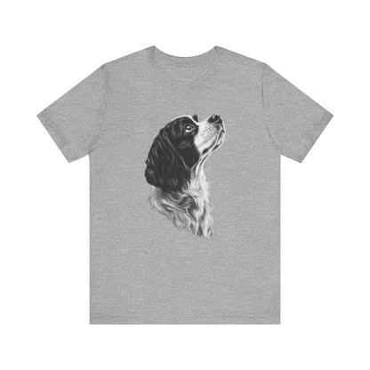 Cavalier King Charles Spaniel "Noir & Blanc" T-shirt
