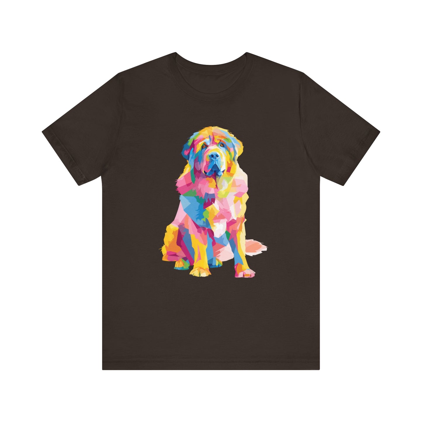 Tibetan Mastiff "Colorful Canine" T-shirt